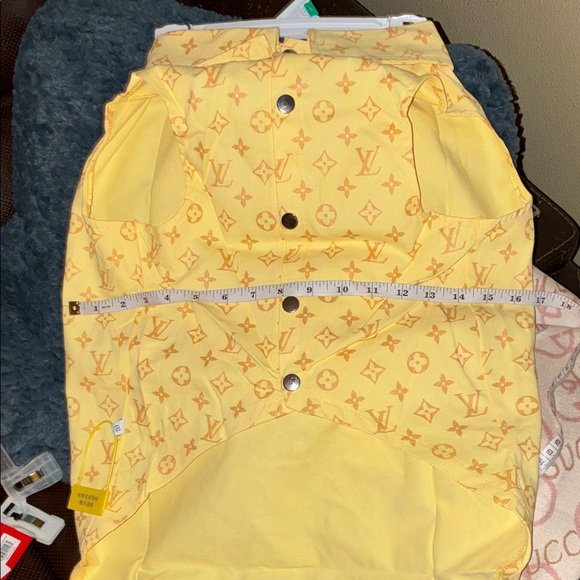 Louis Vuitton Other - Louis Vuitton Yellow Monogram Pet Jacket